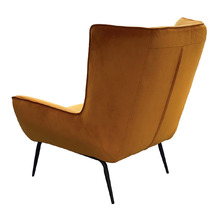 Victoria Velvet Wingback Armchair
